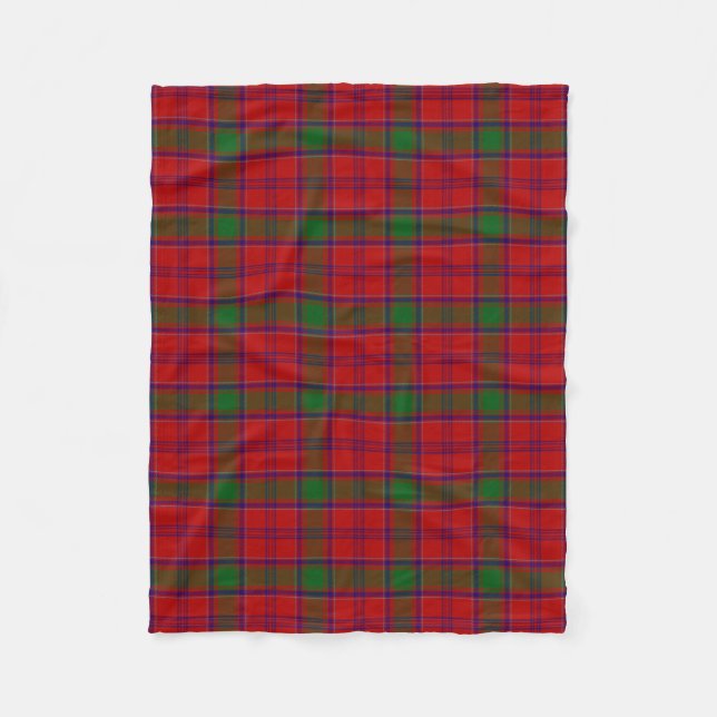 Couverture Polaire Clan écossais MacLintock Tartan Plaid (Devant)