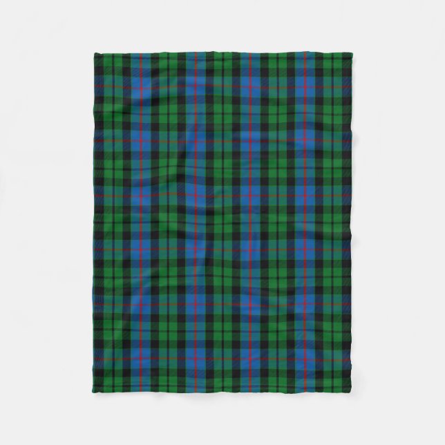 Couverture Polaire Clan écossais Morrison Tartan Plaid (Devant)