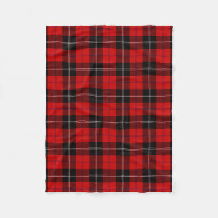 Couverture Polaire Clan écossais Ramsay Tartan Plaid