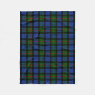 Couverture Polaire Clan Gunn Tartan Plaid