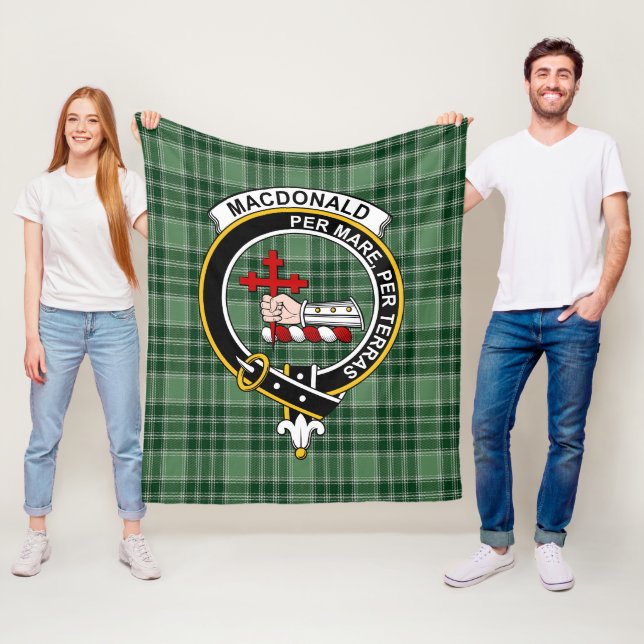 Couverture Polaire Clan MacDonald Lord Of The Isles Hunting Macdonald (En situation)