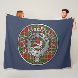 Couverture Polaire Clan MacDougall Crest & Tartan