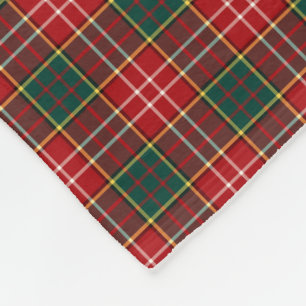 Couverture Polaire Clan Ogilvie Tartan Scottish Plaid Motif