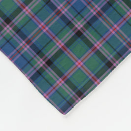 Couverture Polaire Clan vert et bleu Cooper Scottish Tartan