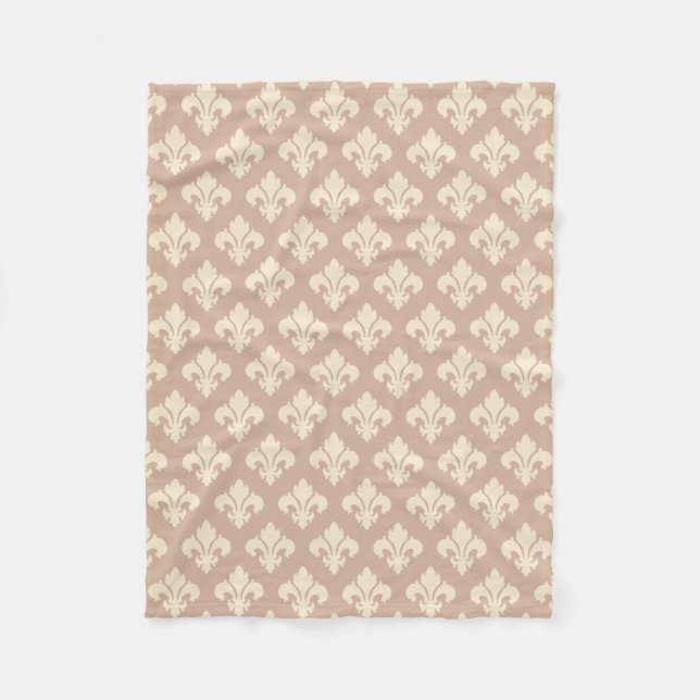 Couverture Polaire Classic Fleur de Lis (Devant)