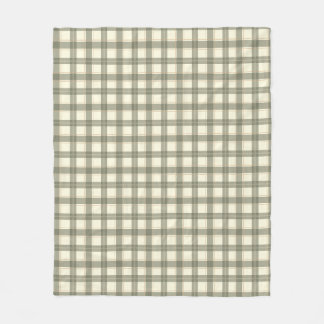 Couverture Polaire Classic Sage Tartan