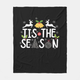 Couverture Polaire Classique Minimaliste Propre de la Saison de Noël