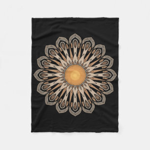 Couverture Polaire Clic Mandala Style 86 47 Subtil Anti Trump Résiste