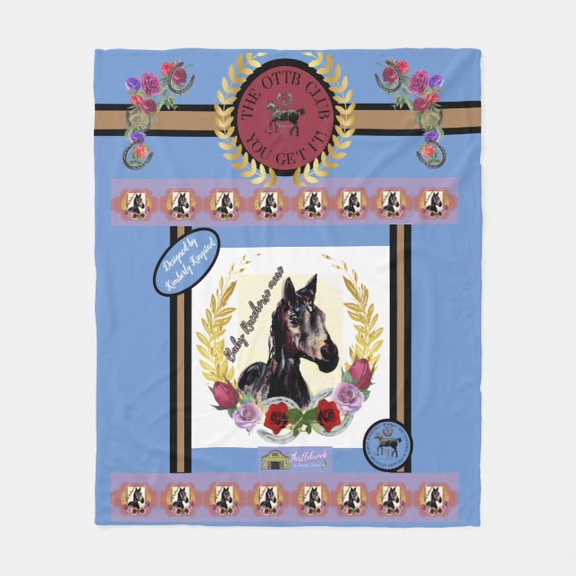 Couverture Polaire Club Brhm Otto Fleece Blanket (Devant)