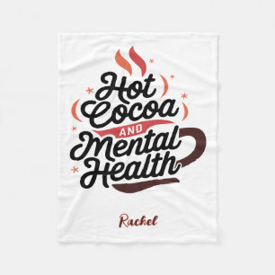 Couverture Polaire Coca chaud personnalisé et santé mentale
