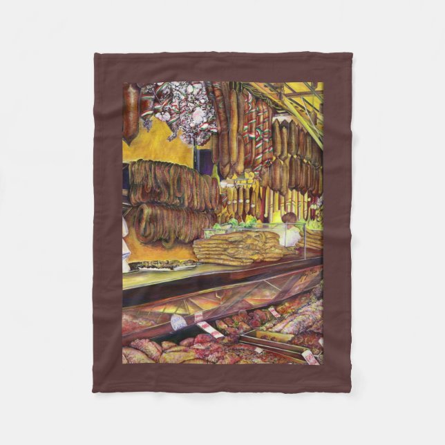 Couverture Polaire Cochon, Budapest (Devant)