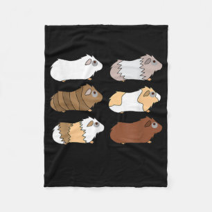 Couverture Polaire Cochon de Guinée   Love Guinea Pig Wheek Wheek Fee