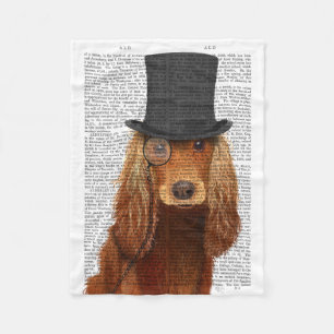 Couverture Polaire Cocker Spaniel, Hound officiel et Casquette