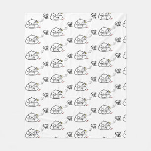 Couverture Polaire Coeur brisé Poop - Brootsch le PooPoo