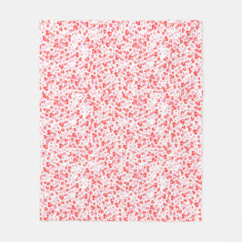 Couverture Polaire Cœurs d'Amour Rouges – Collection Saint-Valentin
