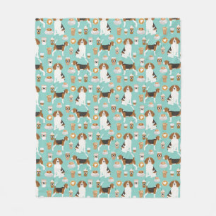 Couverture Polaire Coffee Thade Beagle