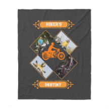 Collage de photos de motard personnalisé