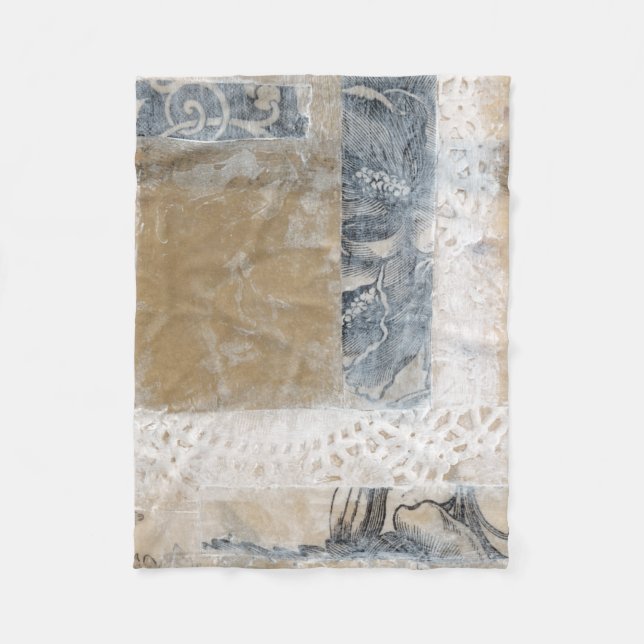 Couverture Polaire Collage II de dentelle (Devant)