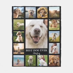Couverture Polaire Collage photo Pet Memorial