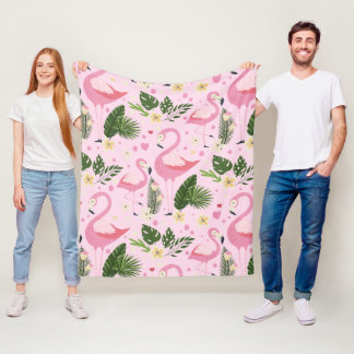 Couverture Polaire Collection Été Flamingo Un Design 8