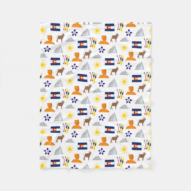 Couverture Polaire Colorado (Devant)