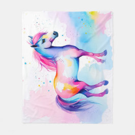 Couverture Polaire Coloré Pony 2