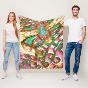 Couverture Polaire Coloré - Rustique et rugueux comme roughcast