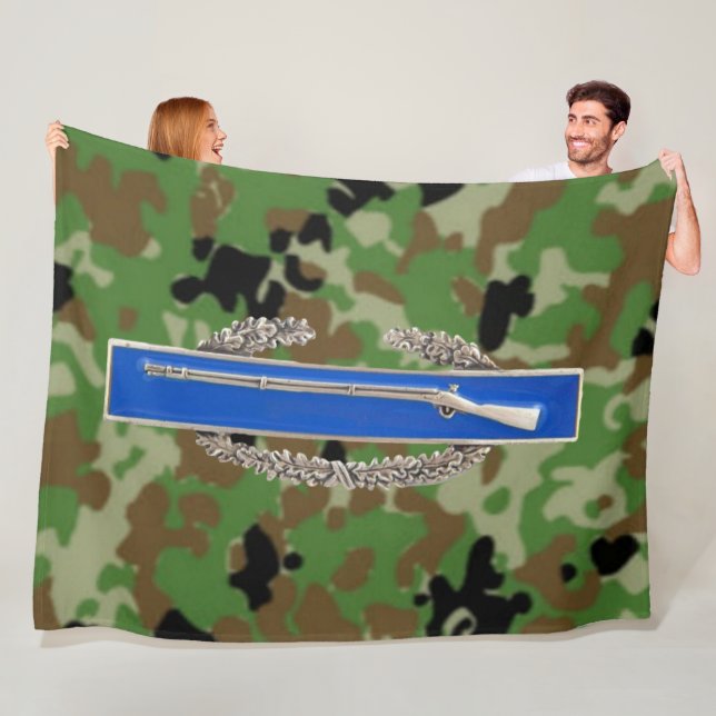 COUVERTURE POLAIRE COMBAT INFRANTRYMAN'S BADGE (CIB) (En situation)