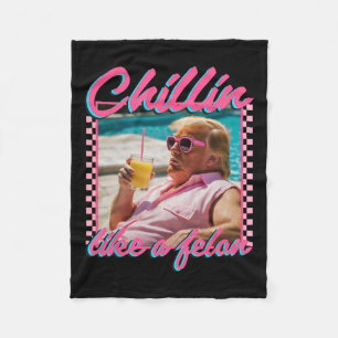 Couverture Polaire Comme Trump Felon Shirt Républicain Drôle Trump 20