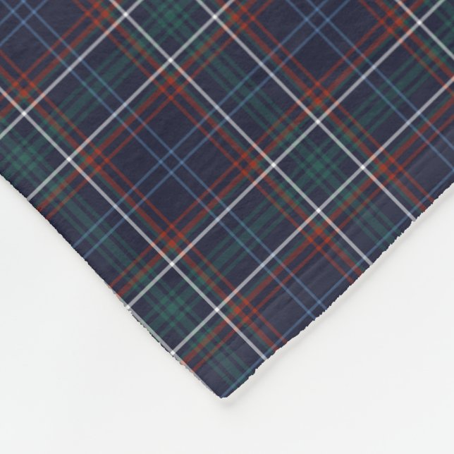 Couverture Polaire Commonwealth de tartan du Massachusetts (Coin)