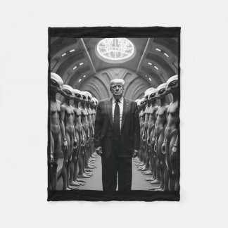 Couverture Polaire Complot de Trump avec des extraterrestres Théorie