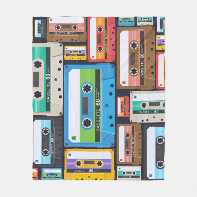 Couverture Polaire Composition Abstraite des cassettes compactes (Devant)