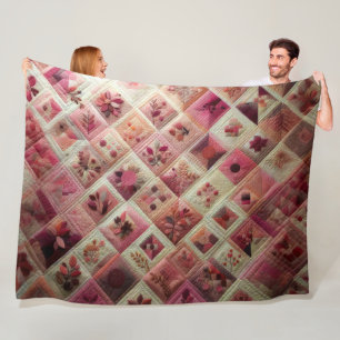 Couverture Polaire Conception abstraite composée