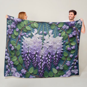 Couverture Polaire Conception de bactéries violettes