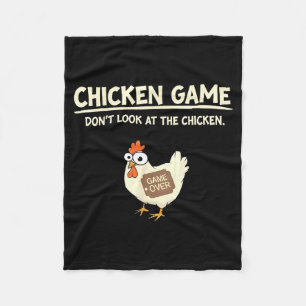 Couverture Polaire Conception de jeu de poulet drôle Ltd Uni Chicken