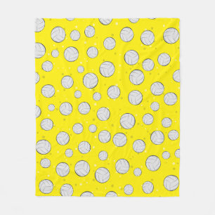 Couverture Polaire Conception de motif de volley-ball