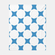 Conception de motif en étoile bleu pastel et royal