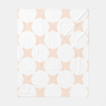 Conception de motif en étoile pastel blanc et pêch