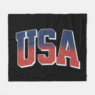 Couverture Polaire conception de texte de grunge aux États-Unis