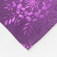 Conception de violet floral rétro
