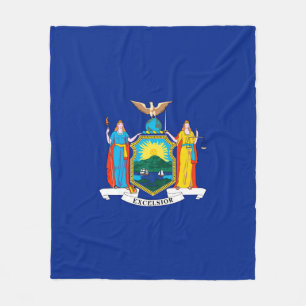 Couverture Polaire Conception du drapeau de l'État de New York