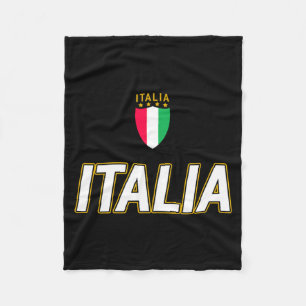 Couverture Polaire Conception Italie Maillot de Football Italien Styl