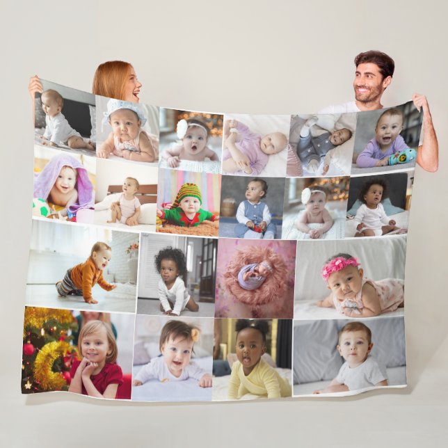 Couverture Polaire Concevez votre propre collection de photos 20 (En situation)