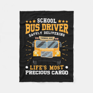 Couverture Polaire Conducteur de bus scolaire en toute sécurité