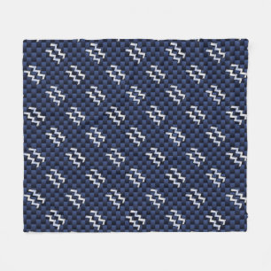 Couverture Polaire Connexion Aquarius en fibre de carbone bleue