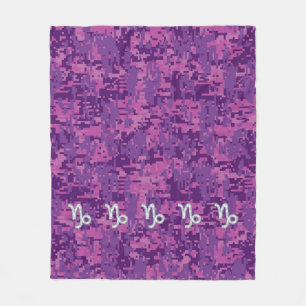 Couverture Polaire Connexion Capricorne sur Camouflage numérique Fuc
