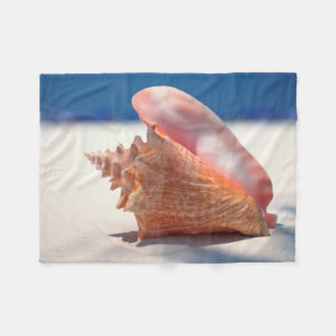 Couverture Polaire Conque Shell sur la plage 2