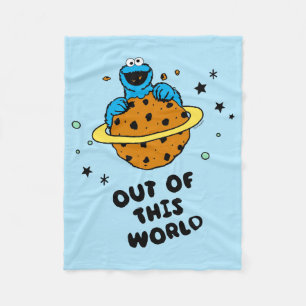 Couverture Polaire Cookie Monster Hors de ce monde