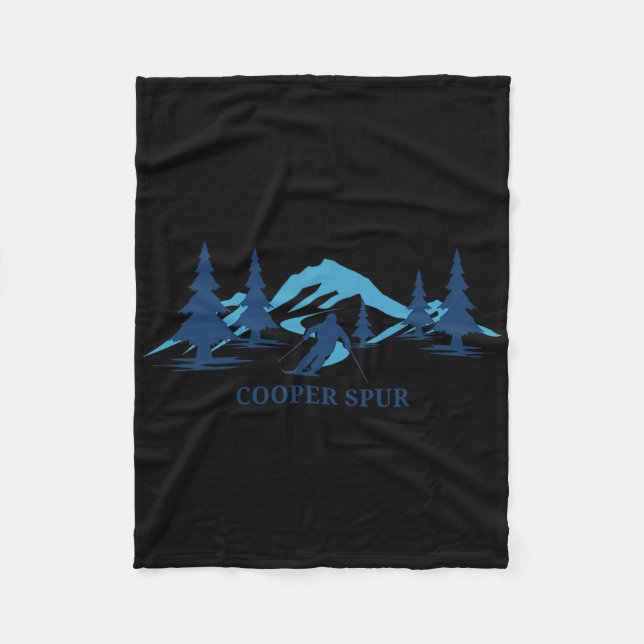 Couverture Polaire Cooper Spur Oregon Station de ski Ski (Devant)