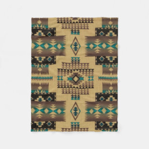 Couverture Polaire Copie aztèque BRONZAGE